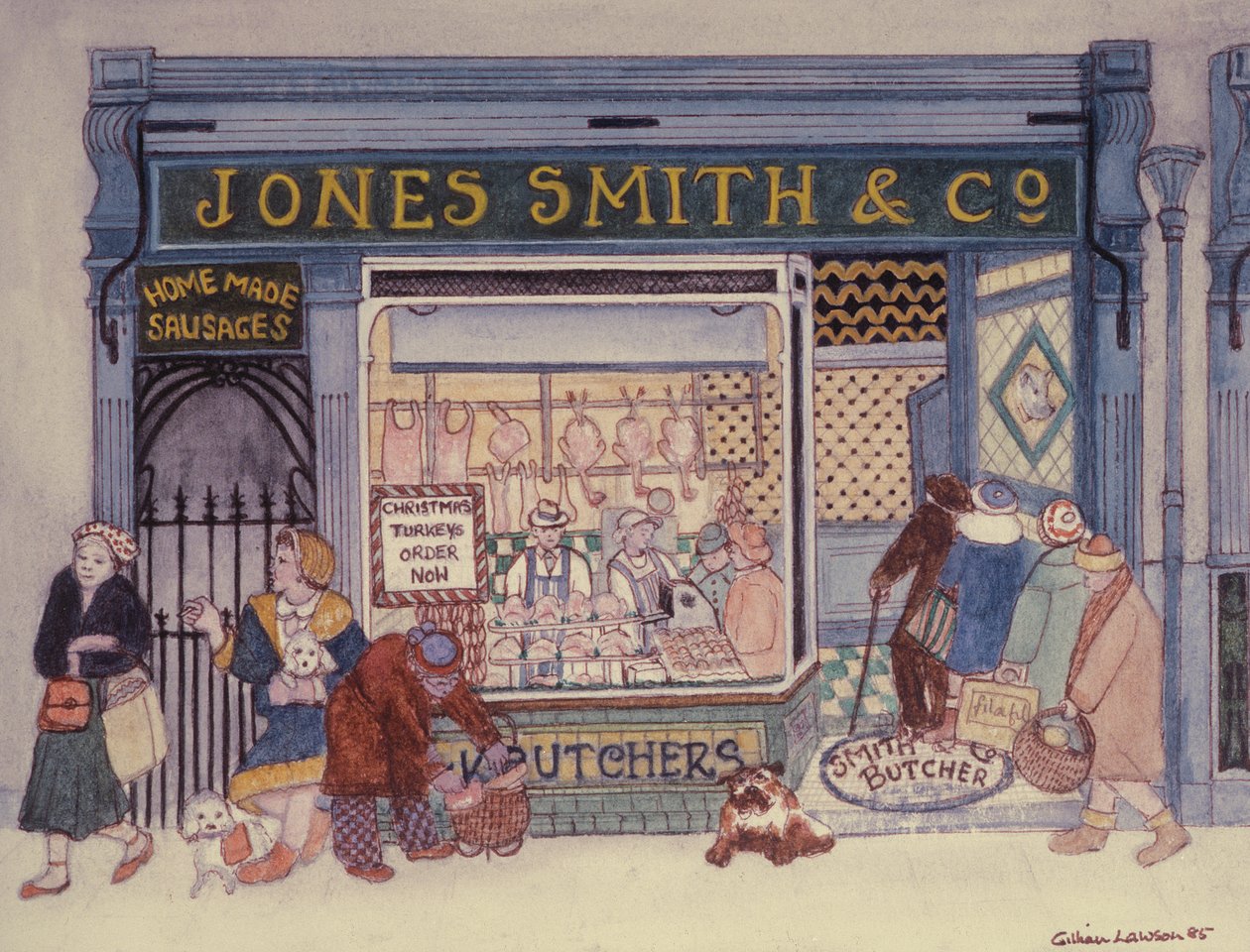 Jones Smith & Co., Carnicería de Gillian Lawson