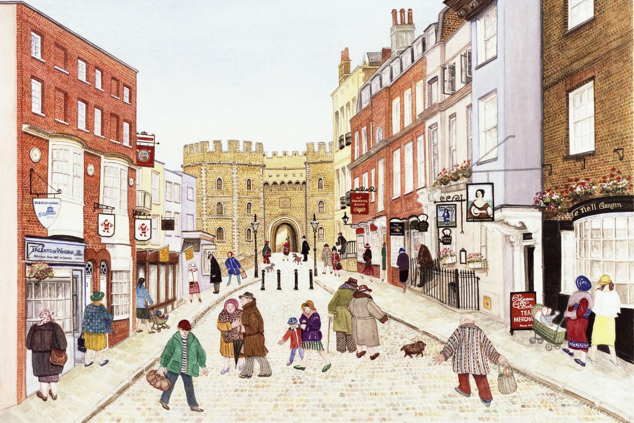 Castillo de Windsor, 1989 de Gillian Lawson
