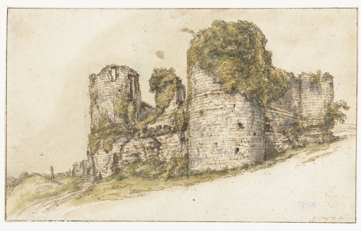Vista del Château de César en Vau de Gillis Neyts