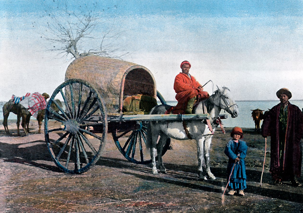 Carro de Bujará, Uzbekistán, c. 1890 de Gillot