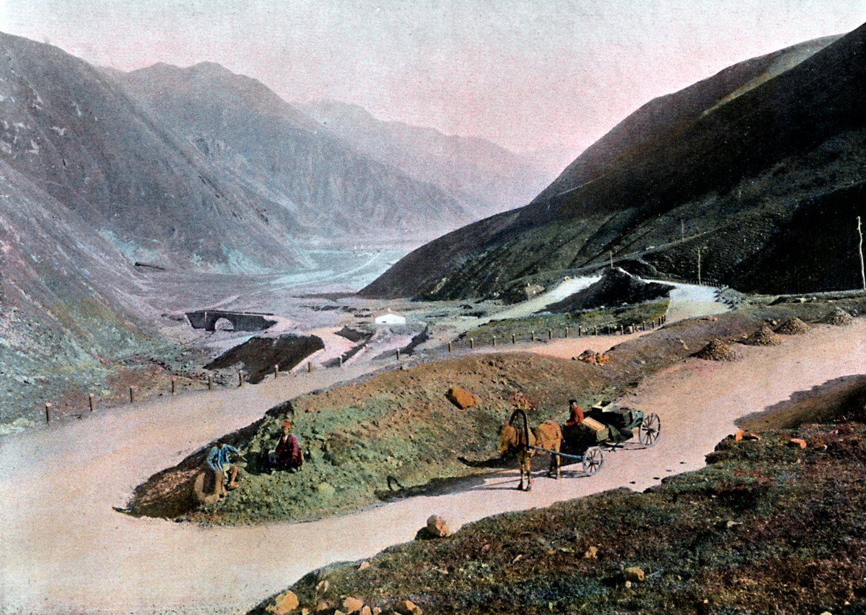Carretera Militar Georgiana, c1890 de Gillot