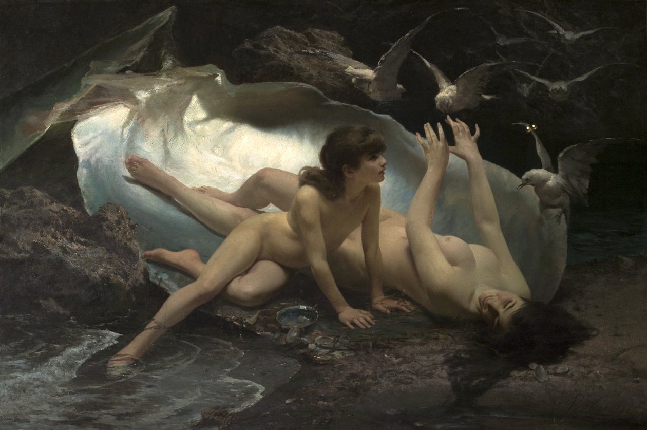 Las Náyades, 1881 de Gioacchino Pagliei