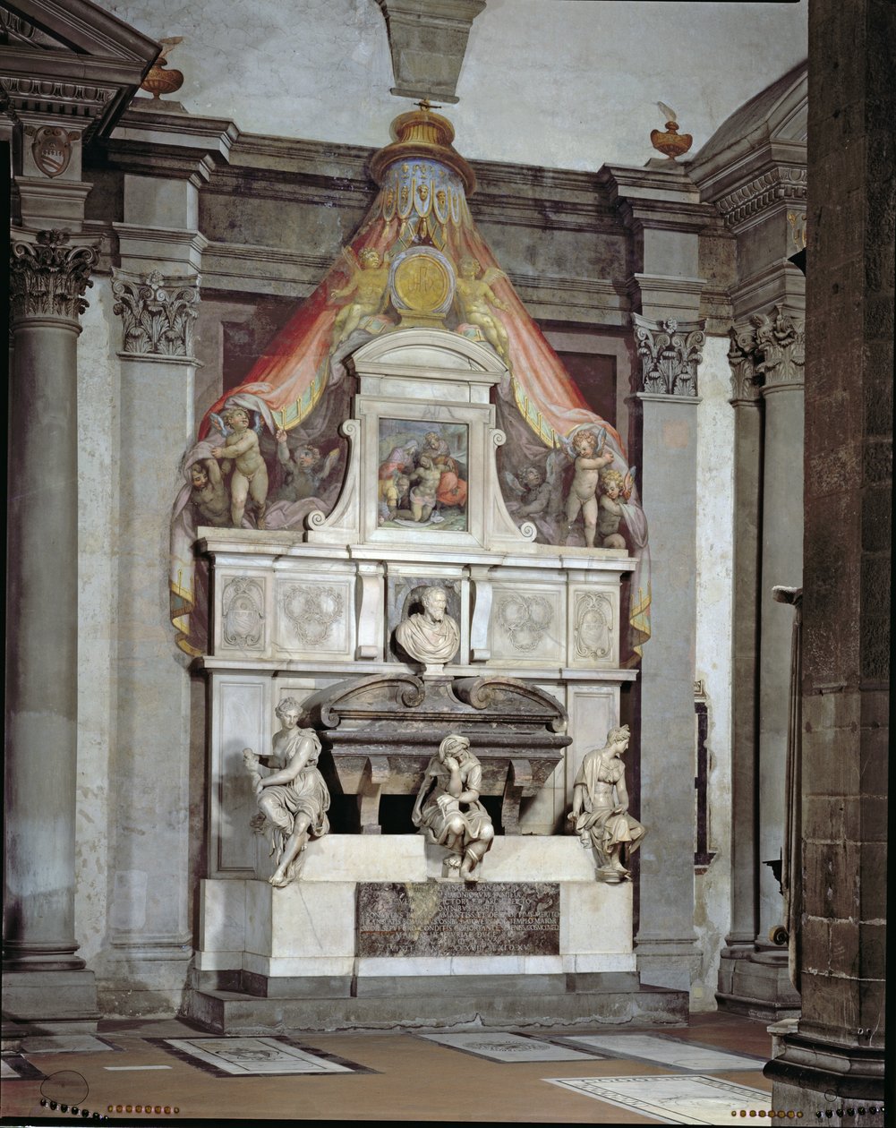 Monumento a Miguel Ángel Buonarroti (1475-1564) de Giorgio Vasari