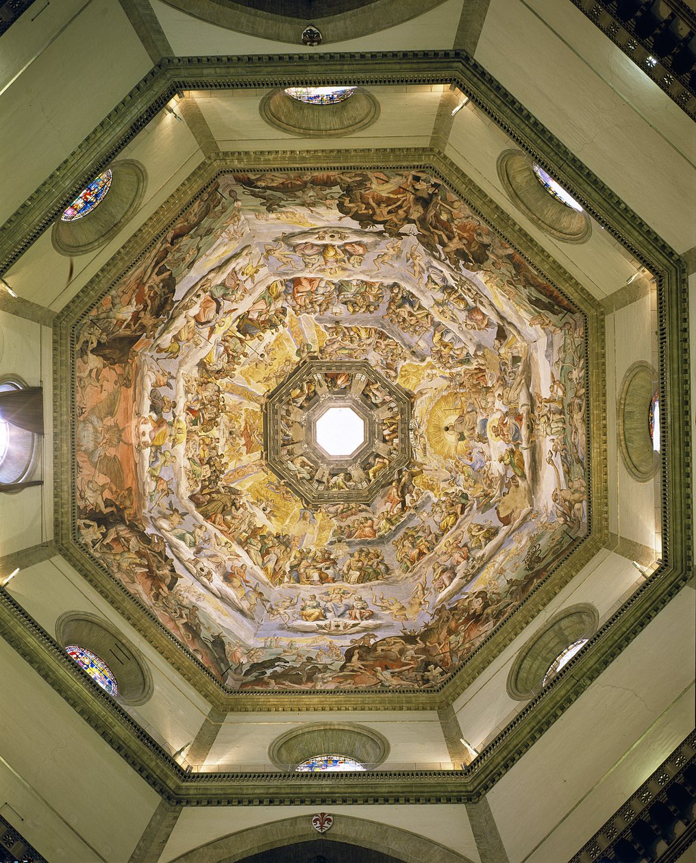 El Juicio Final, de la cúpula del Duomo, 1572-79 de Giorgio Vasari