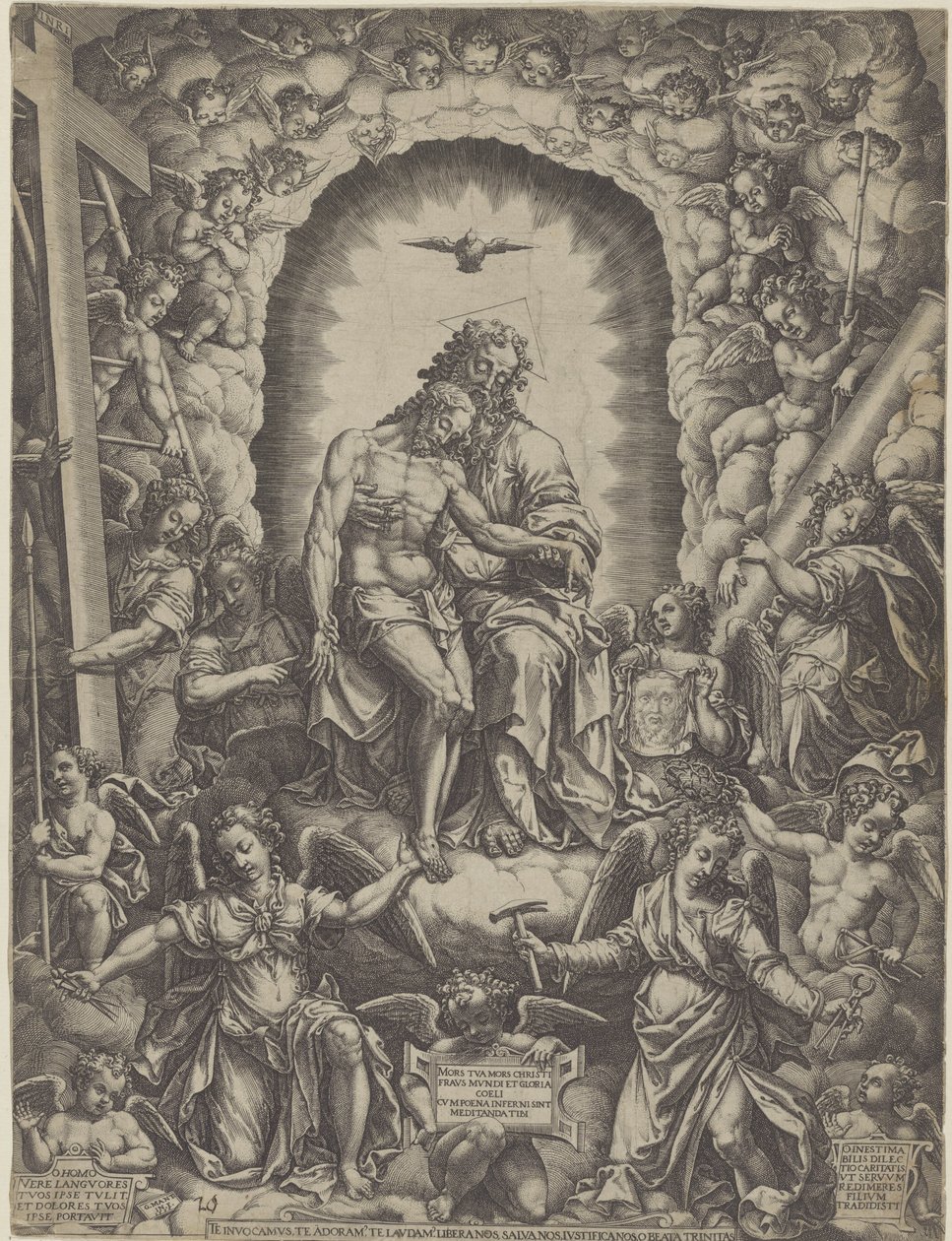 Santísima Trinidad de Giorgio Ghisi