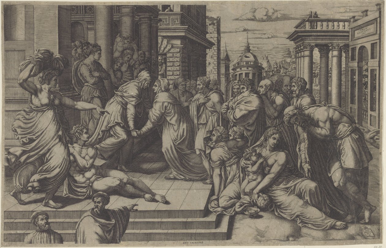 Visitación de Giorgio Ghisi