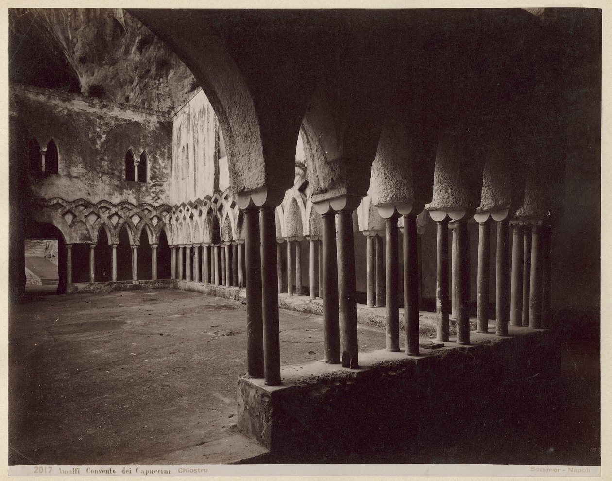 Amalfi, convento de los Capuchinos. Claustro de Giorgio Sommer