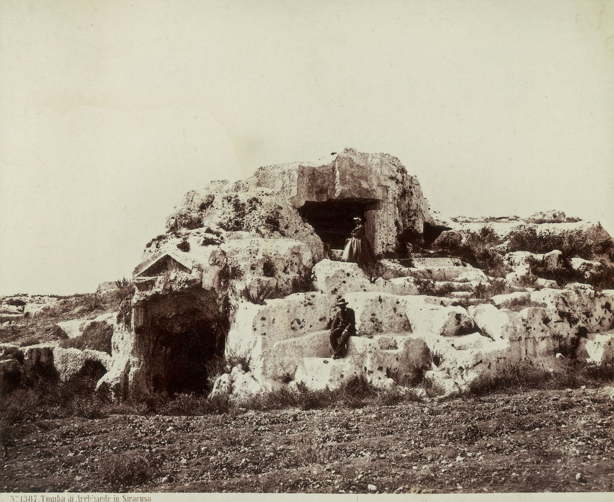 Tumba de Arquímedes, Siracusa de Giorgio Sommer