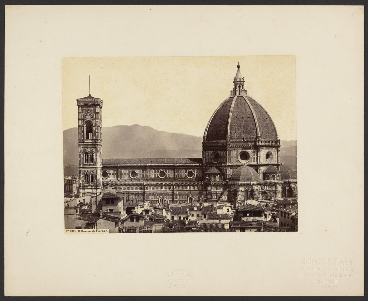 Florencia, el Duomo de Giorgio Sommer