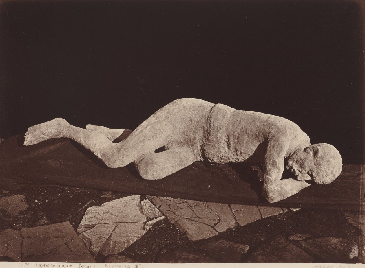 Impronta humana, Pompeya de Giorgio Sommer