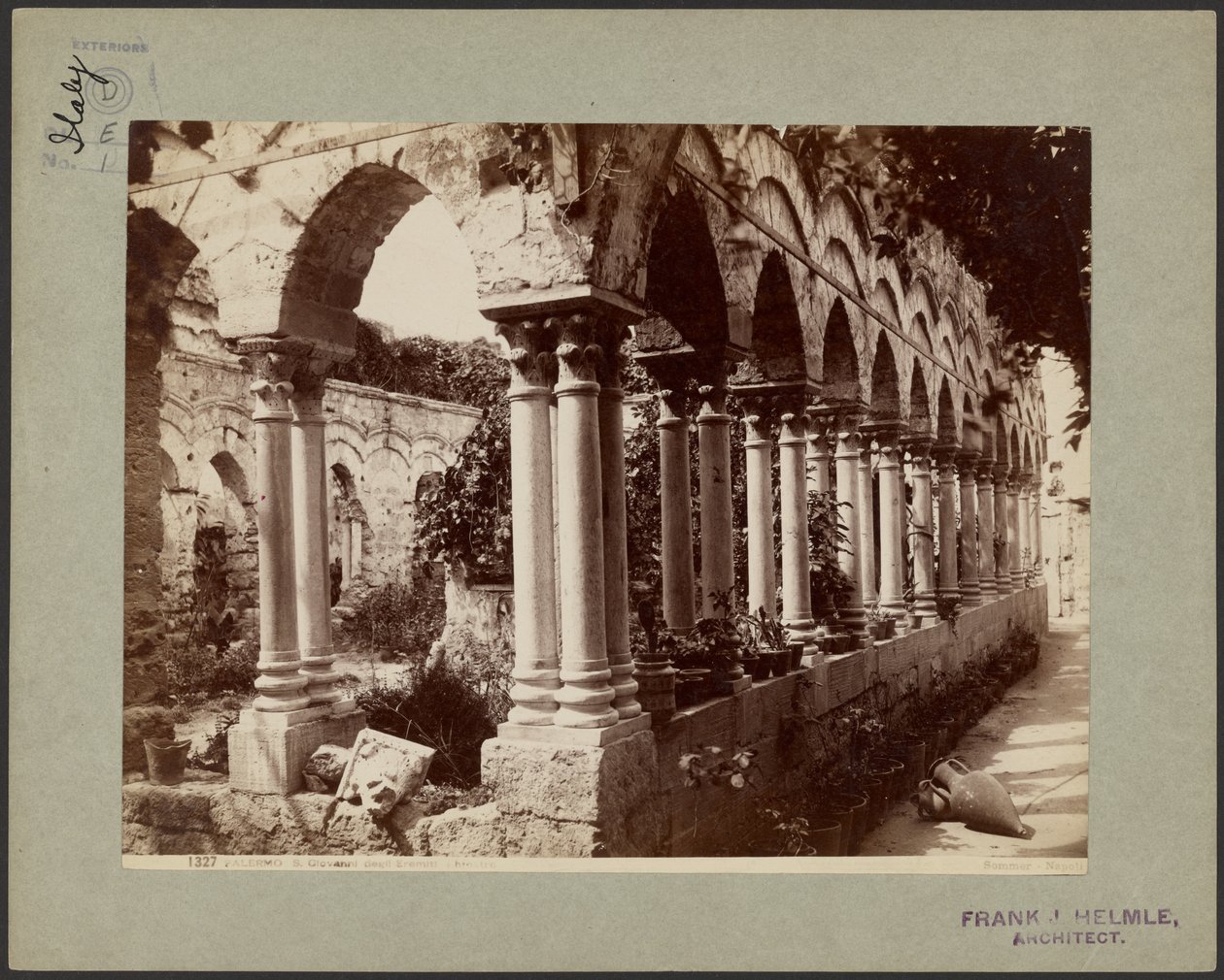 Palermo. S. Giovanni degli Eremati, claustro de Giorgio Sommer
