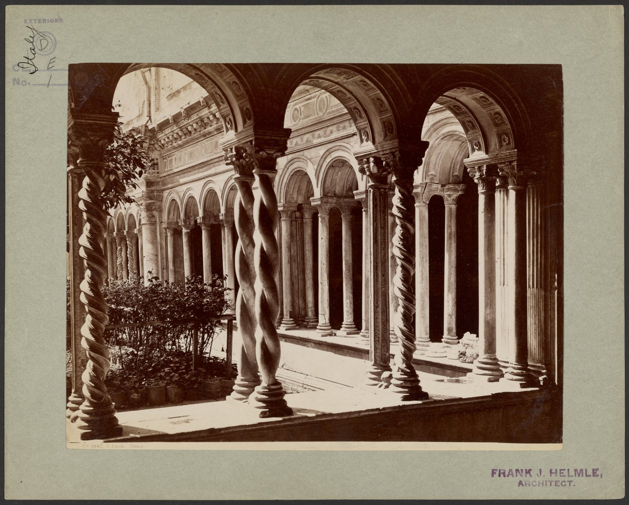 San Pablo, Roma de Giorgio Sommer