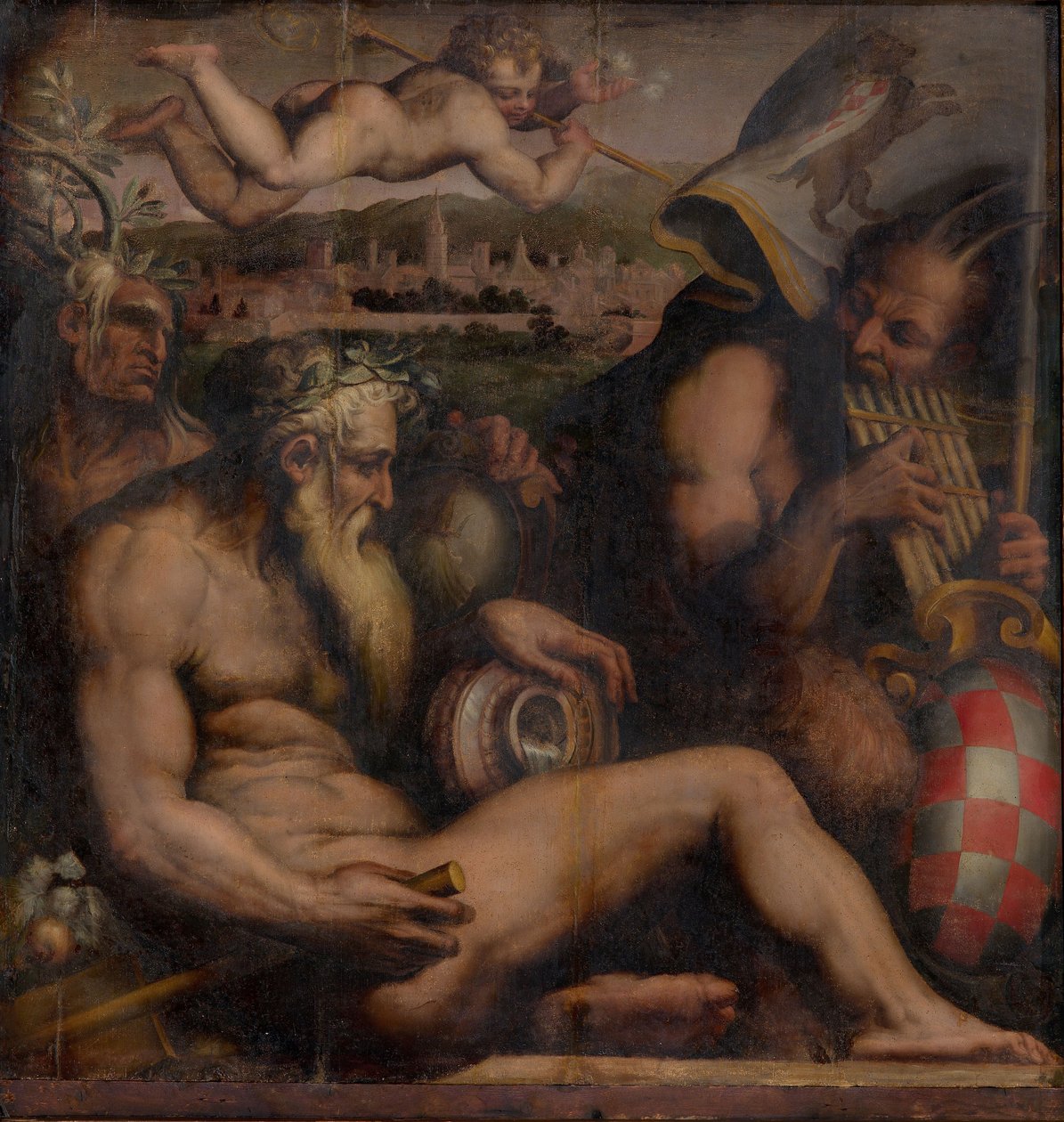 Alegoría de Pistoia, 1563-1565 de Giorgio Vasari
