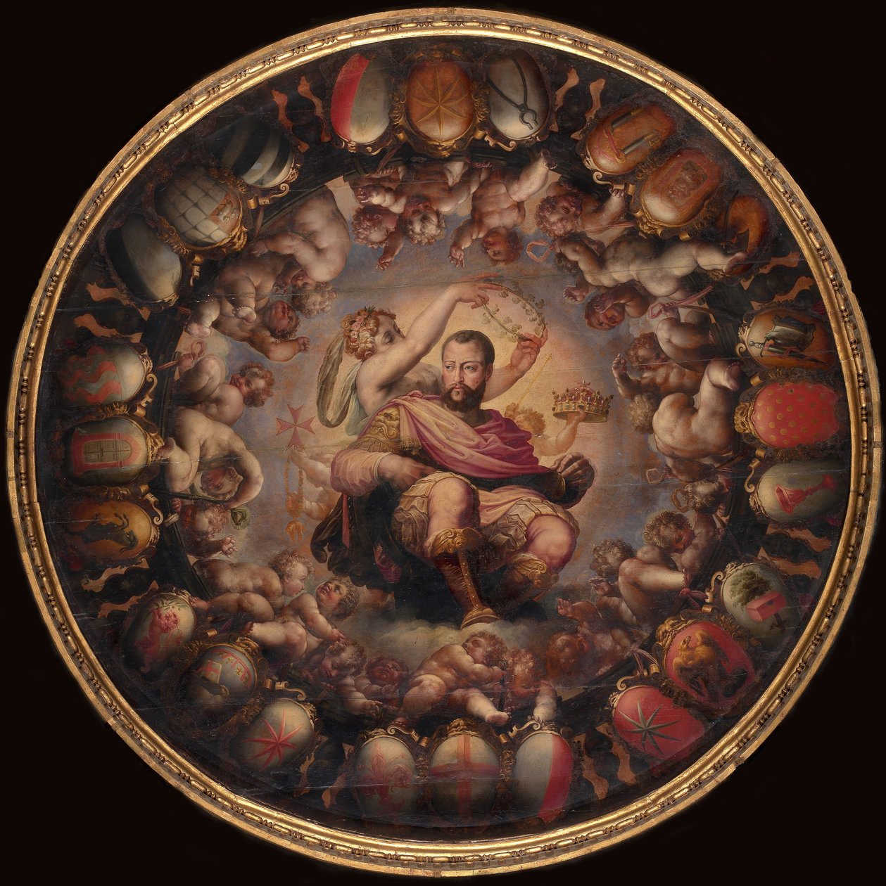 Apoteosis de Cosimo I de Medici, 1563-1565 de Giorgio Vasari