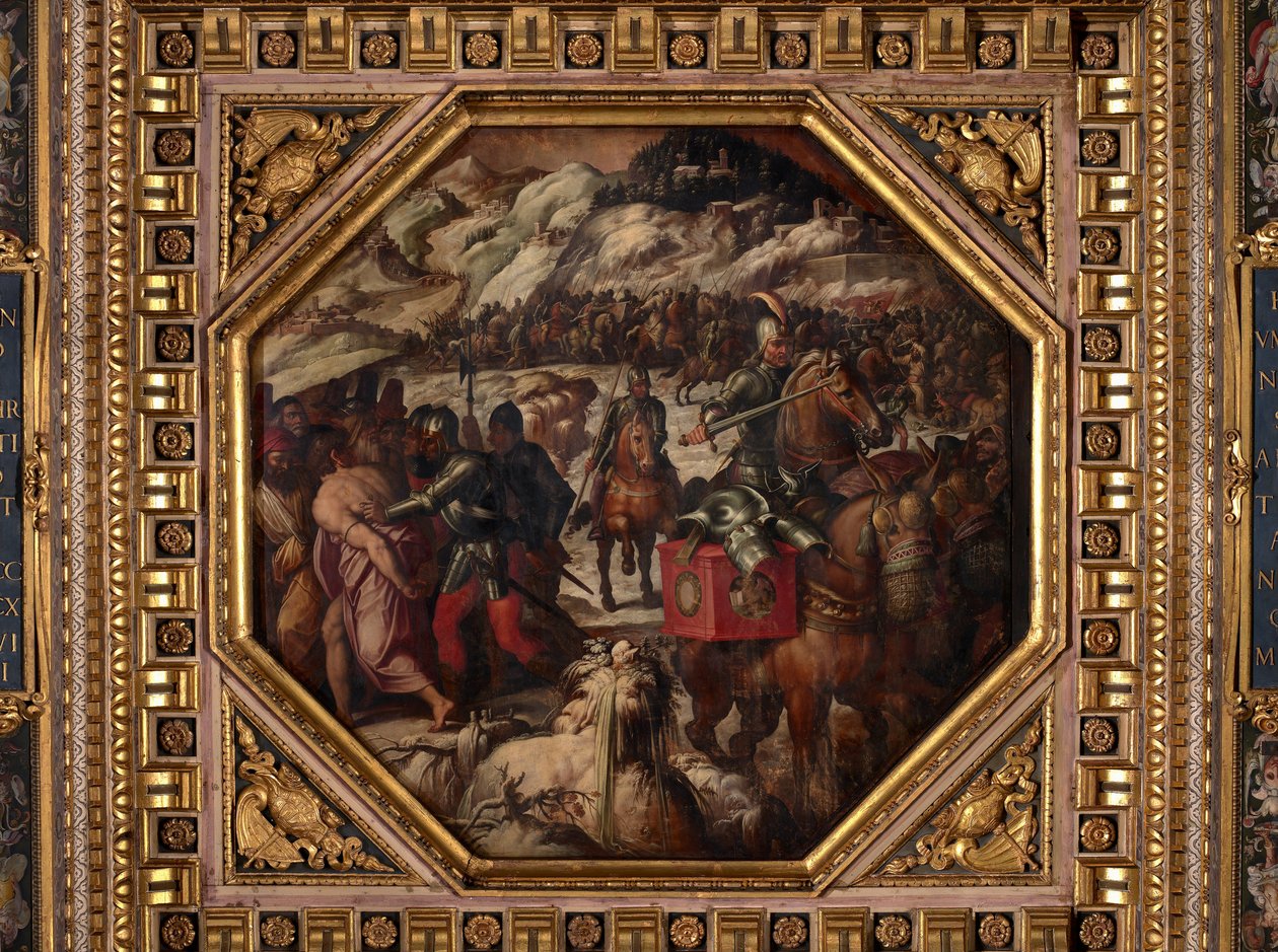 Derrota de los venecianos en Casentino de Giorgio Vasari