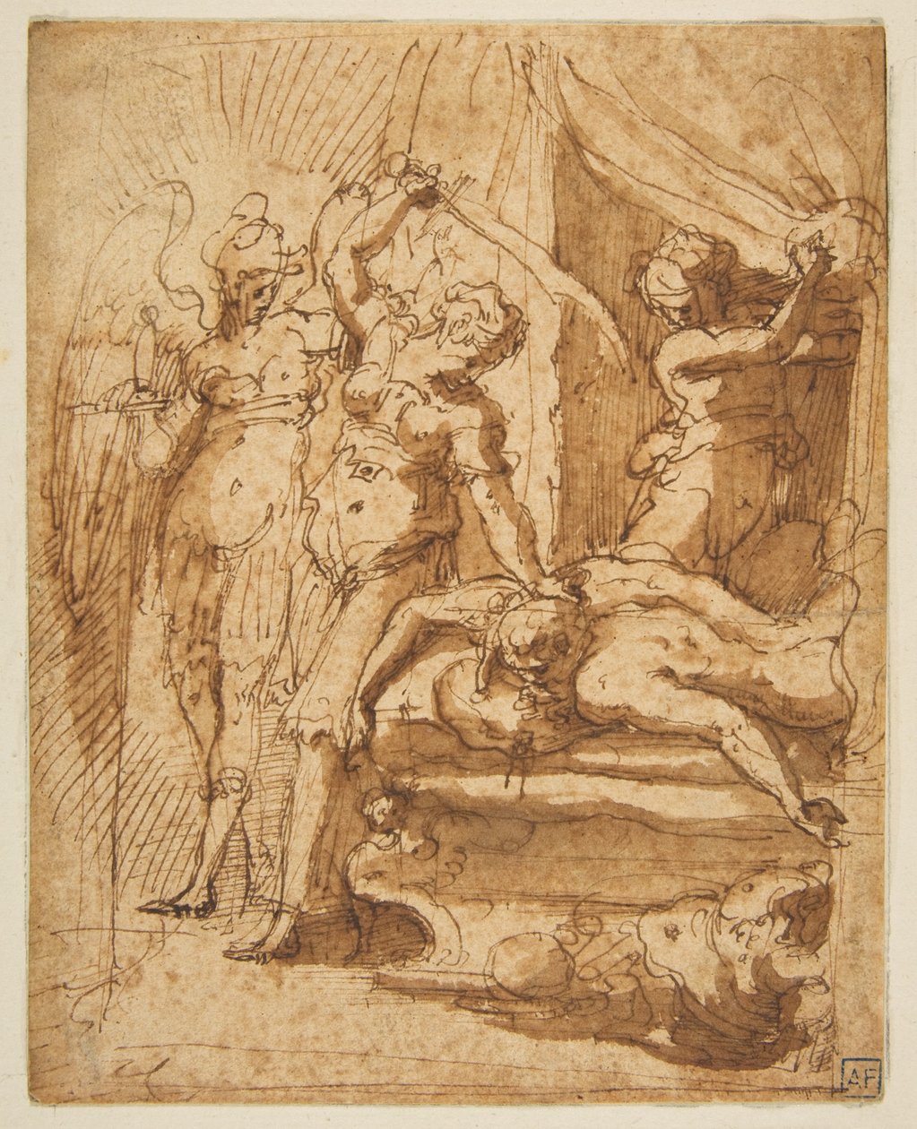 Judith enthauptet Holofernes de Giorgio Vasari