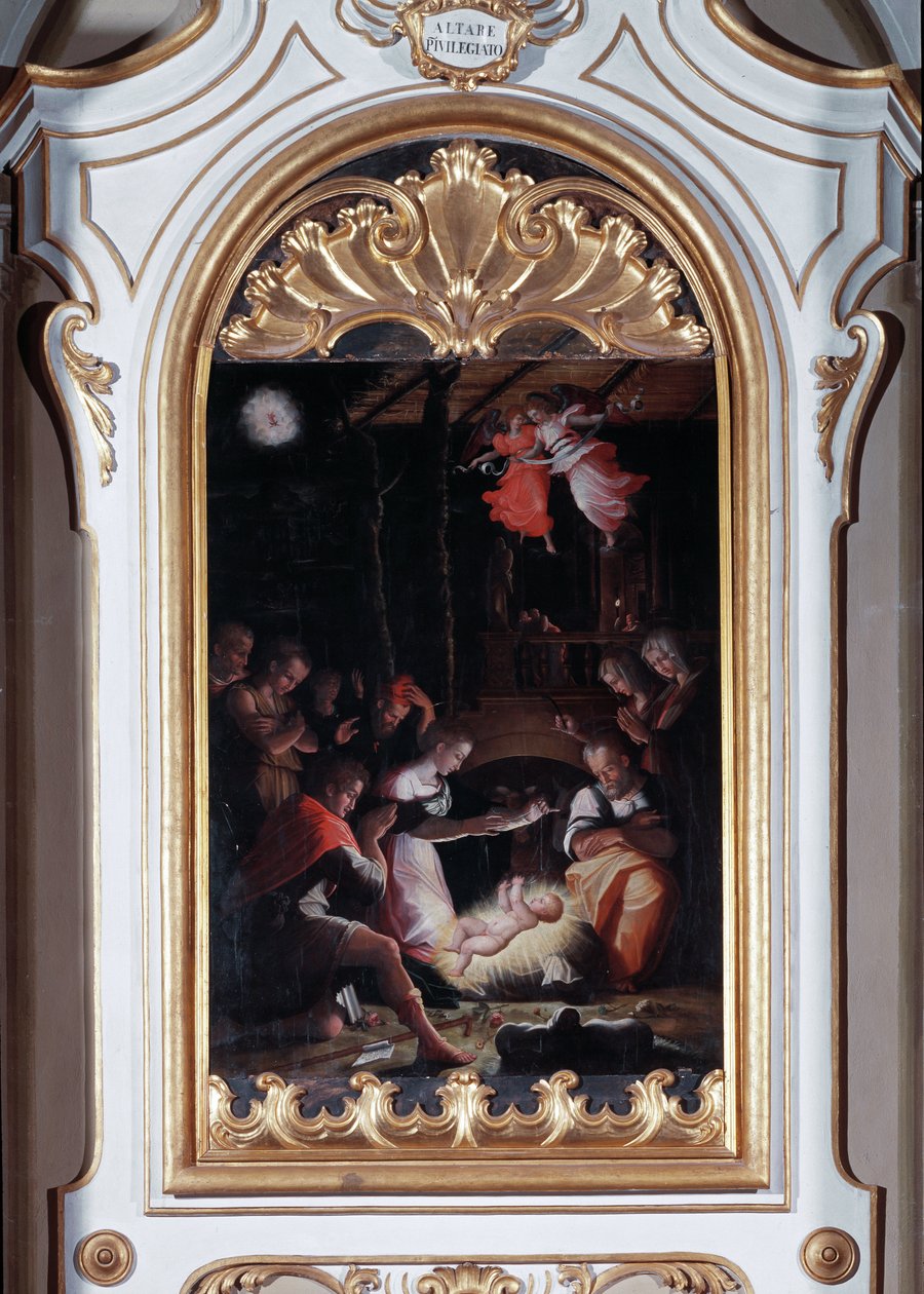 Natividad de Giorgio Vasari