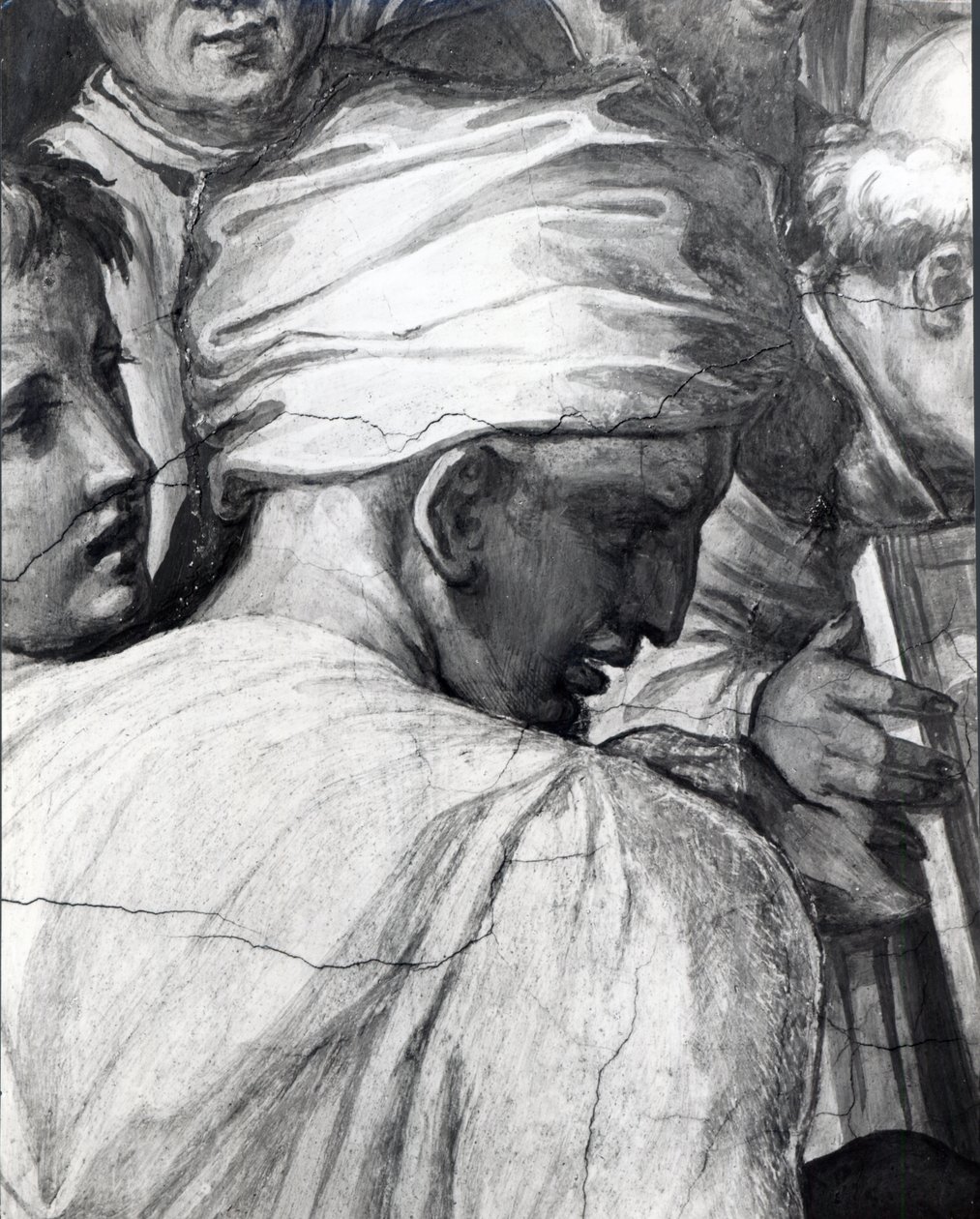 Retrato de Luca della Robbia en la Sala de Cosimo el Viejo de Giorgio Vasari