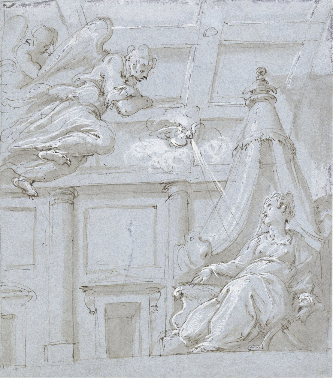 La Anunciación de Giorgio Vasari
