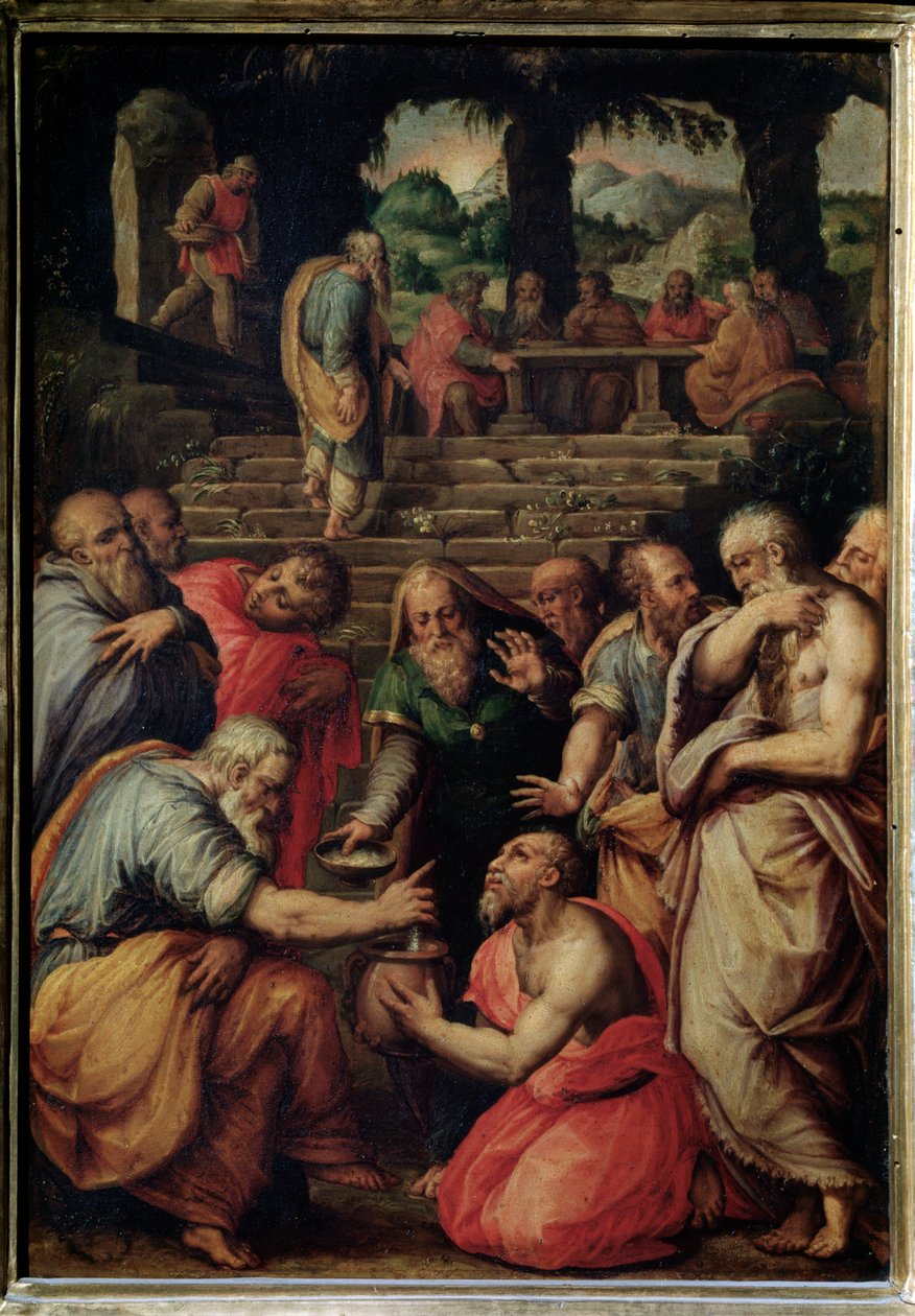 El Profeta Eliseo de Giorgio Vasari