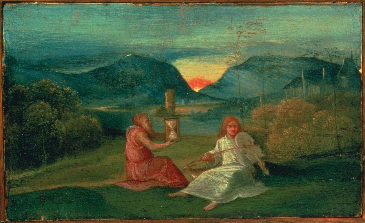 Reloj de arena de Giorgione da Castelfranco