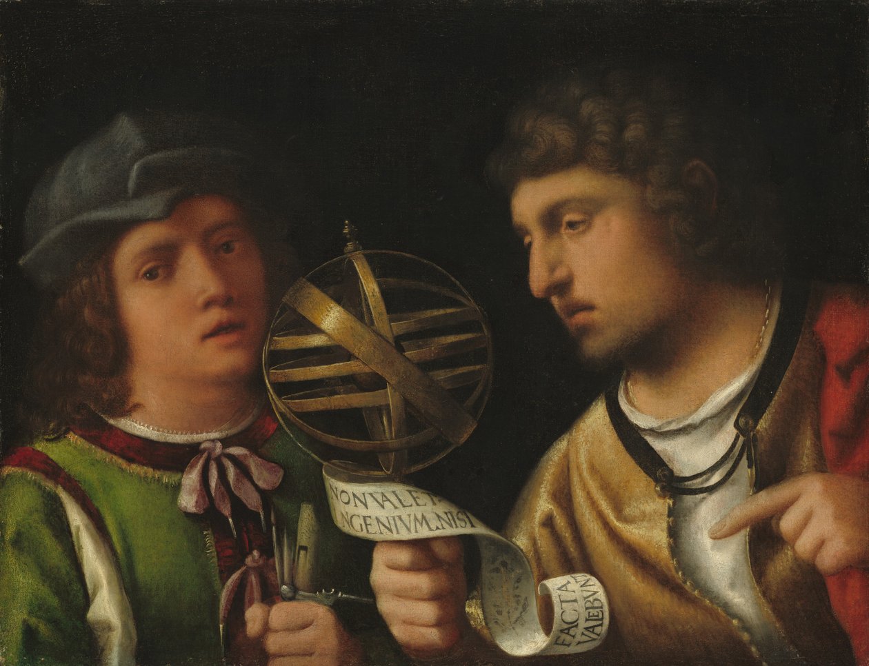 Giovanni Borgherini y su tutor, finales del siglo XV-principios del siglo XVI de Giorgione