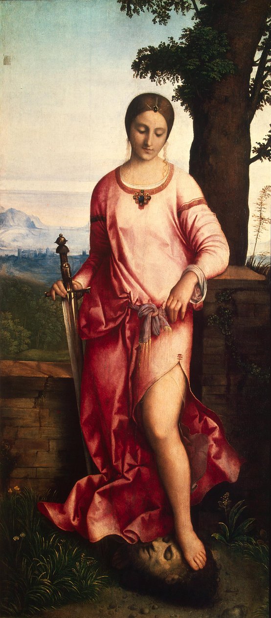 Judith con la cabeza de Holofernes de Giorgione
