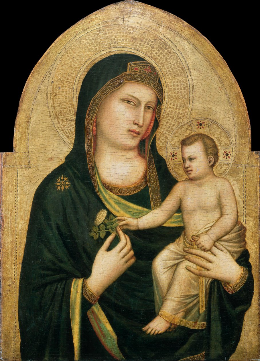 Madonna y niño de Giotto di Bondone
