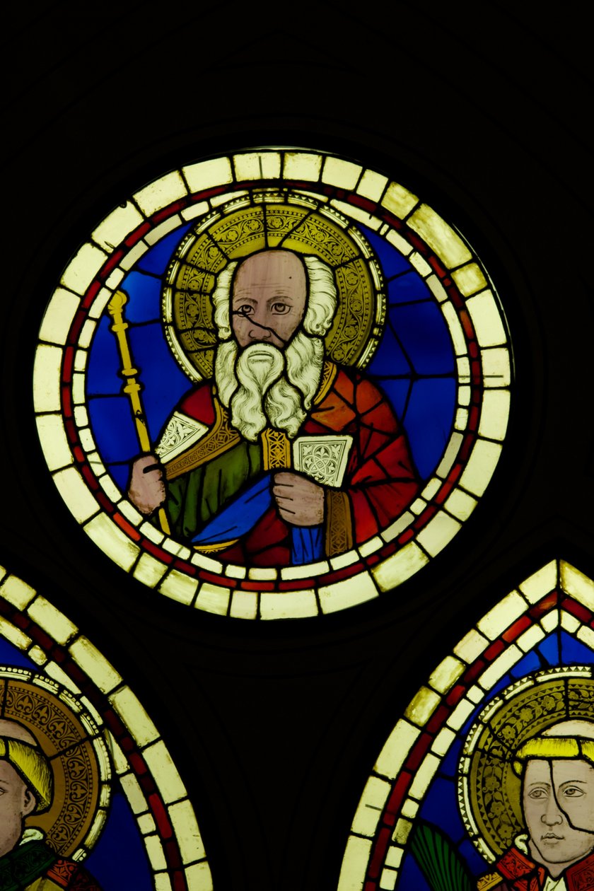 Aarón (vidriera) de Giotto di Bondone
