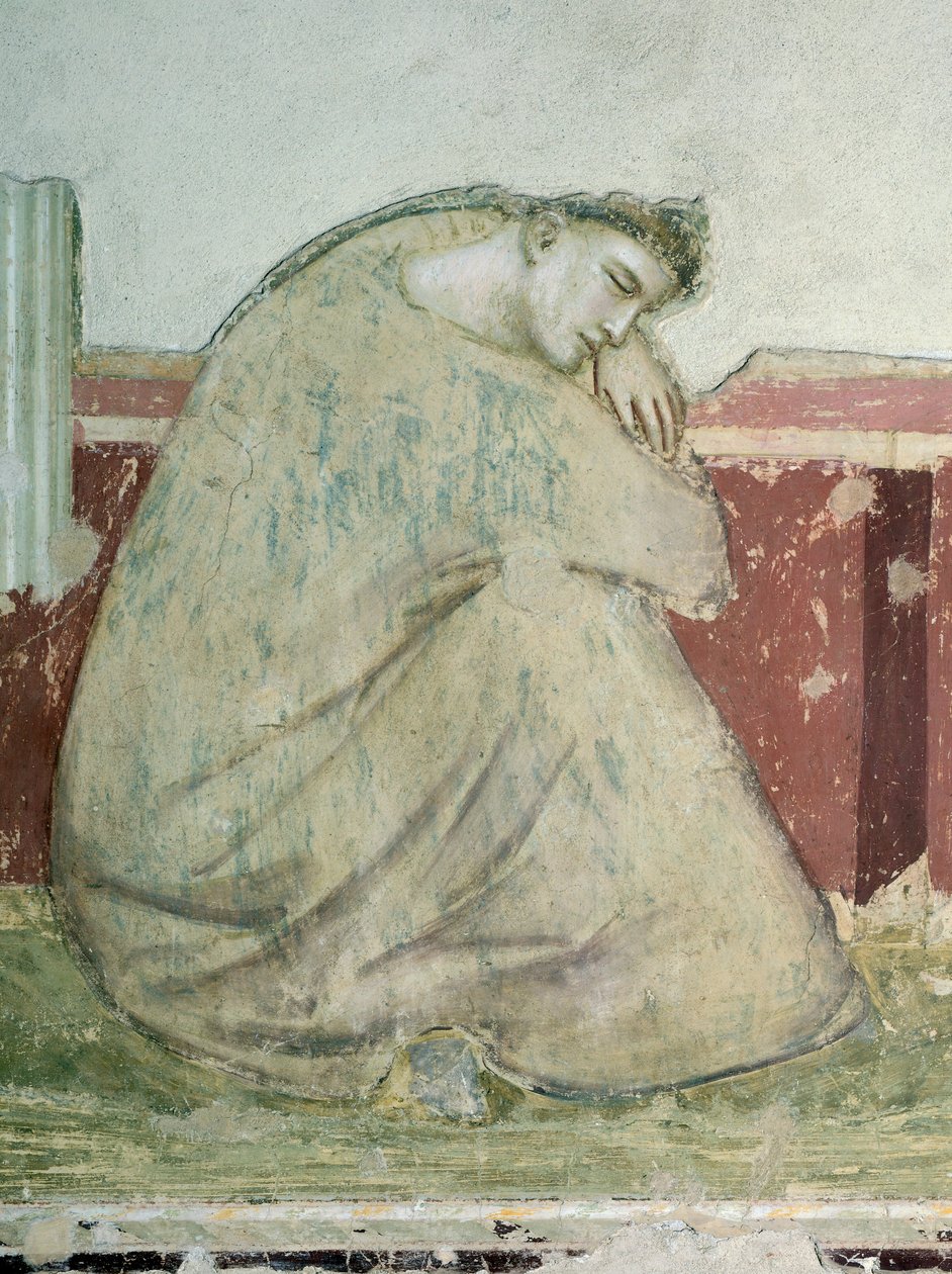 Aparición de San Francisco a San Antonio (detalle) de Giotto (c.1266 1337)