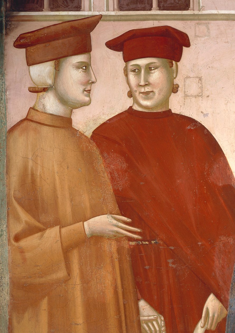 Italia, Región de Umbría, Asís, Basílica de San Francisco de Asís de Giotto (c.1266 1337)