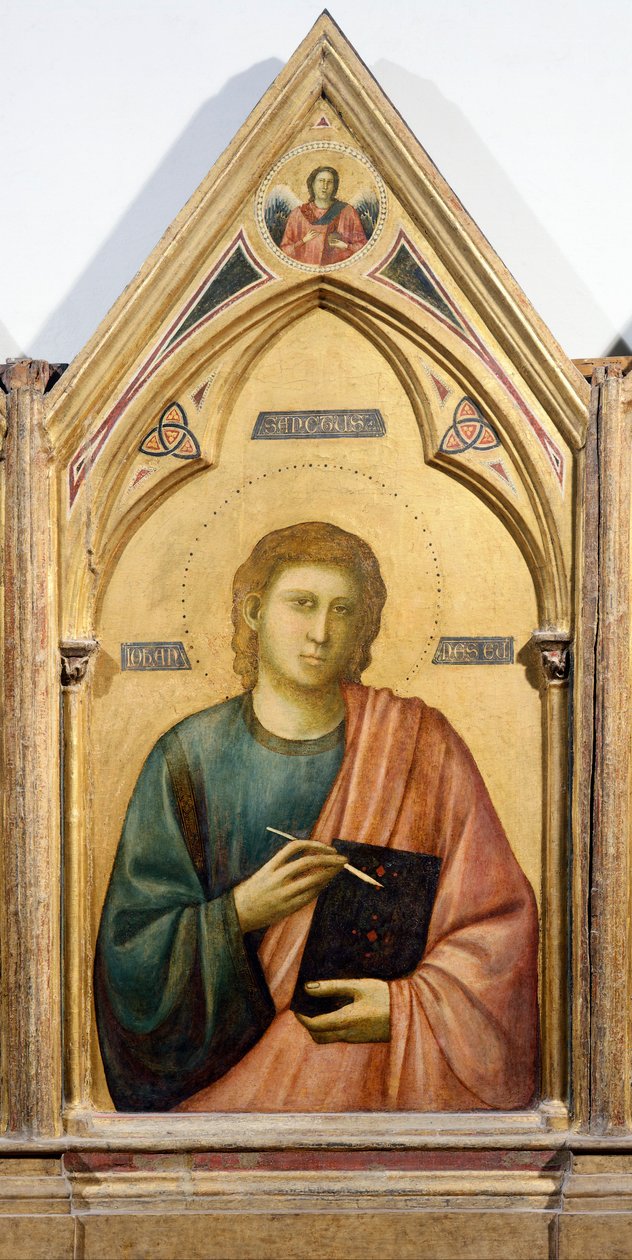 San Juan Evangelista (detalle) de Giotto (c.1266 1337)