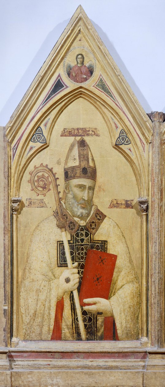 San Nicolás de Bari (detalle) de Giotto (c.1266 1337)