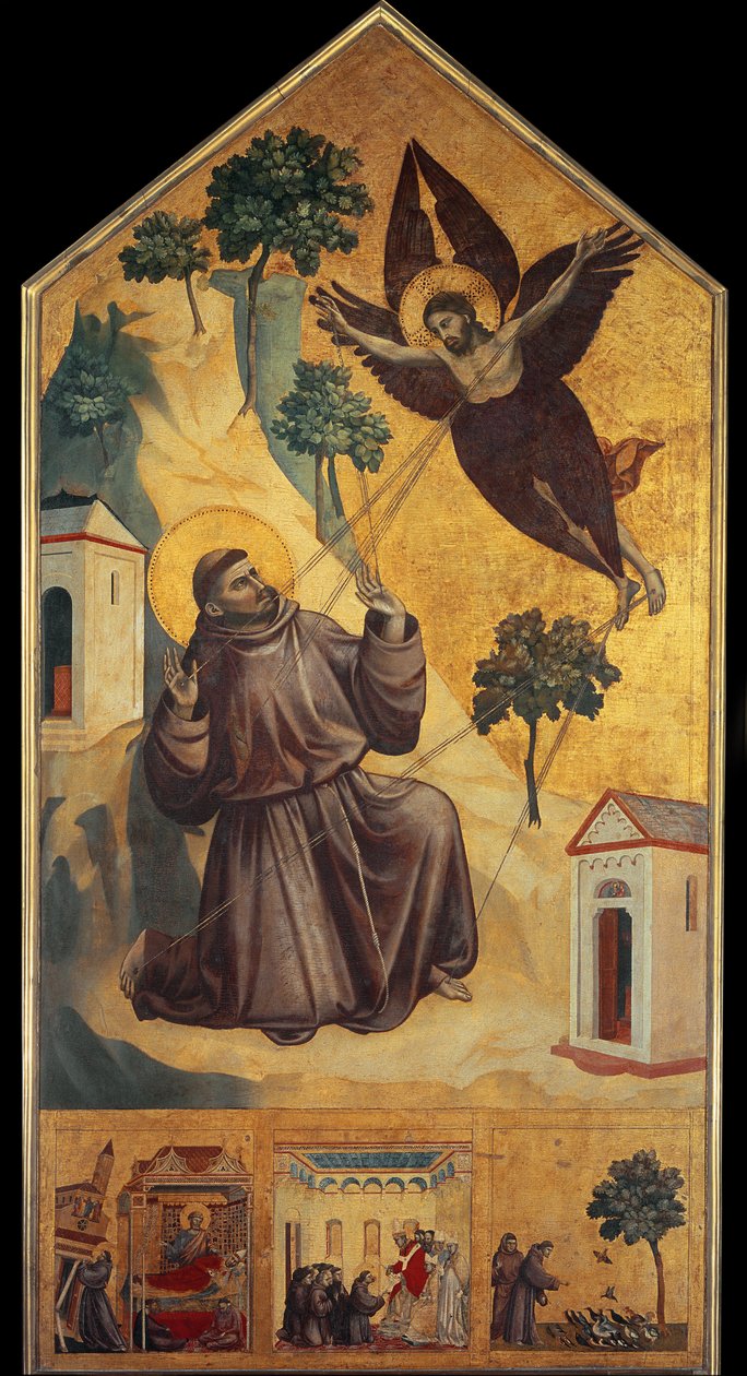 Los estigmas de San Francisco de Giotto (c.1266 1337)