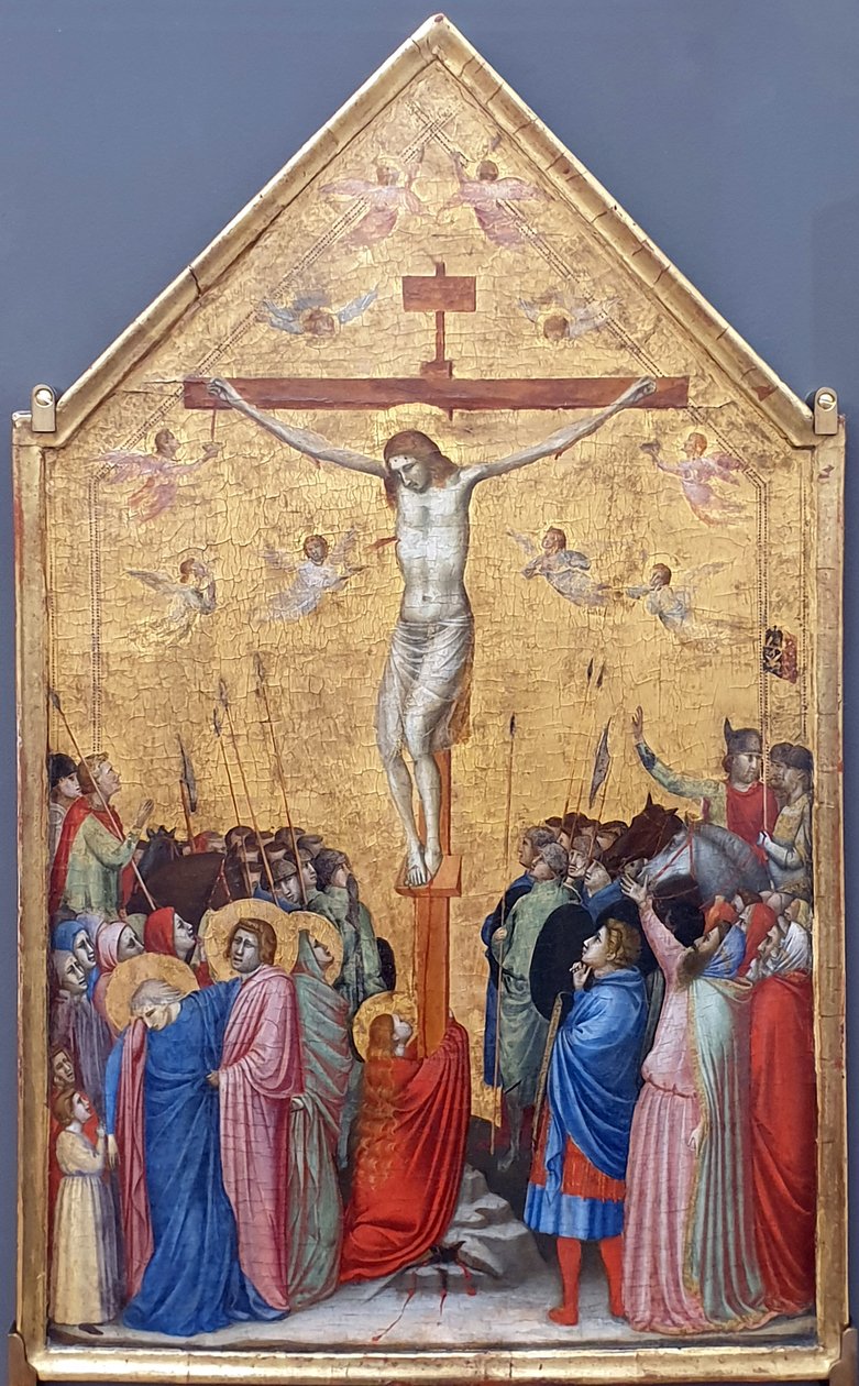 Alemán: Die Kreuzigung Christi La Crucifixión de Cristo de Giotto