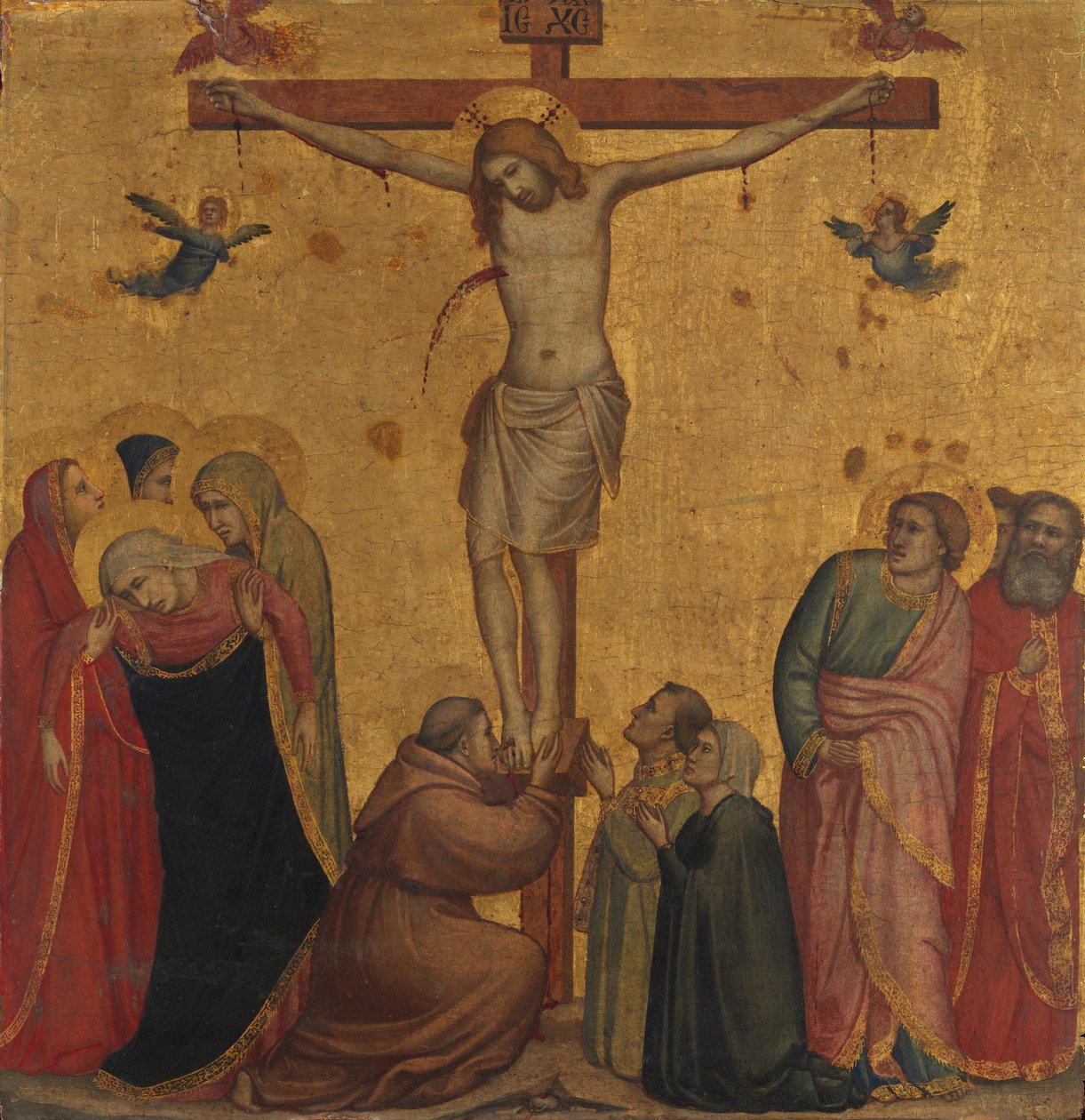 Alemán: Kreuzigung Christi La Crucifixión de Giotto