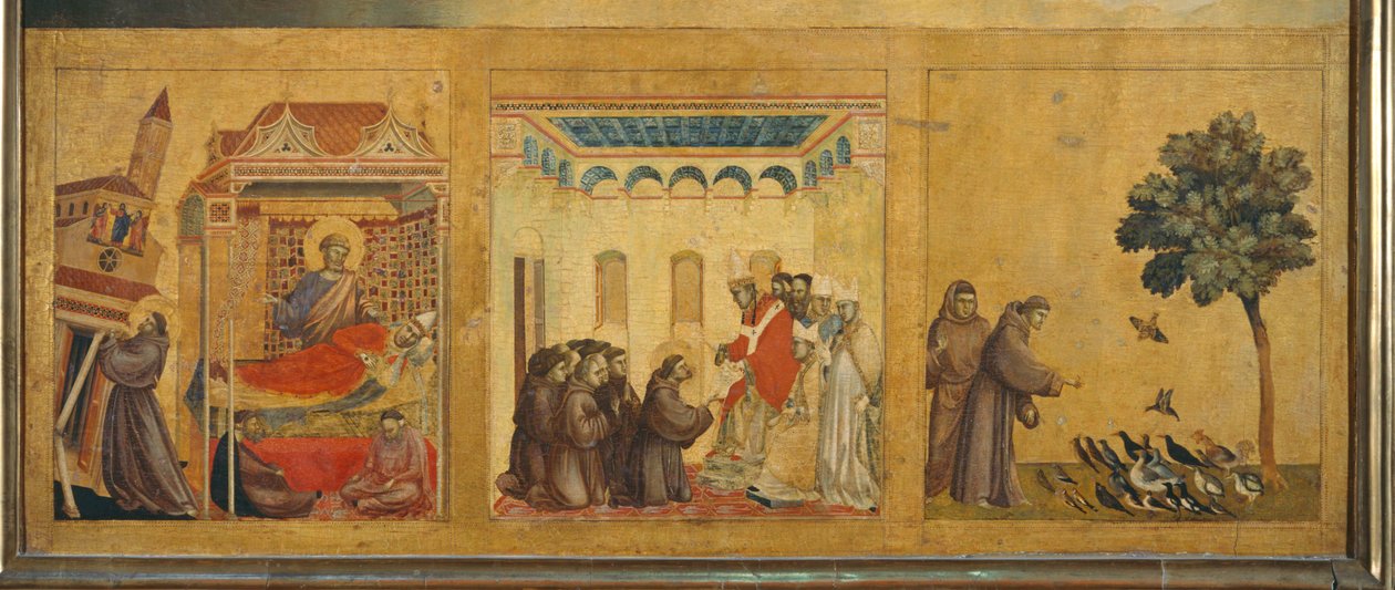 El sueño de Inocencio III ... de Giotto di Bondone (style of)