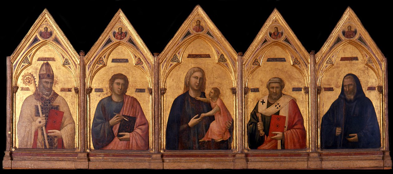 Políptico de Badia, ca 1301-1302 de Giotto di Bondone