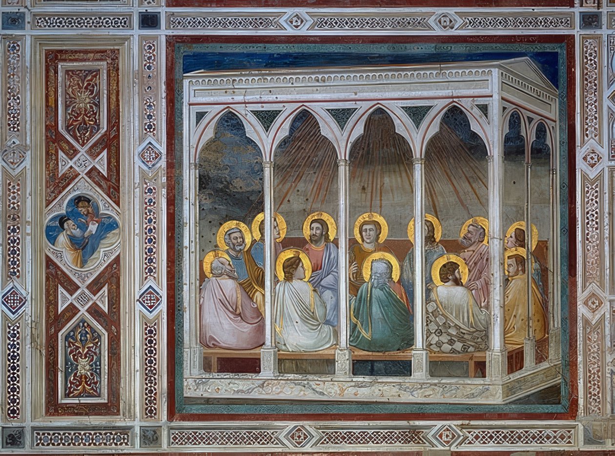 Pentecostés. 1303-05 de Giotto di Bondone