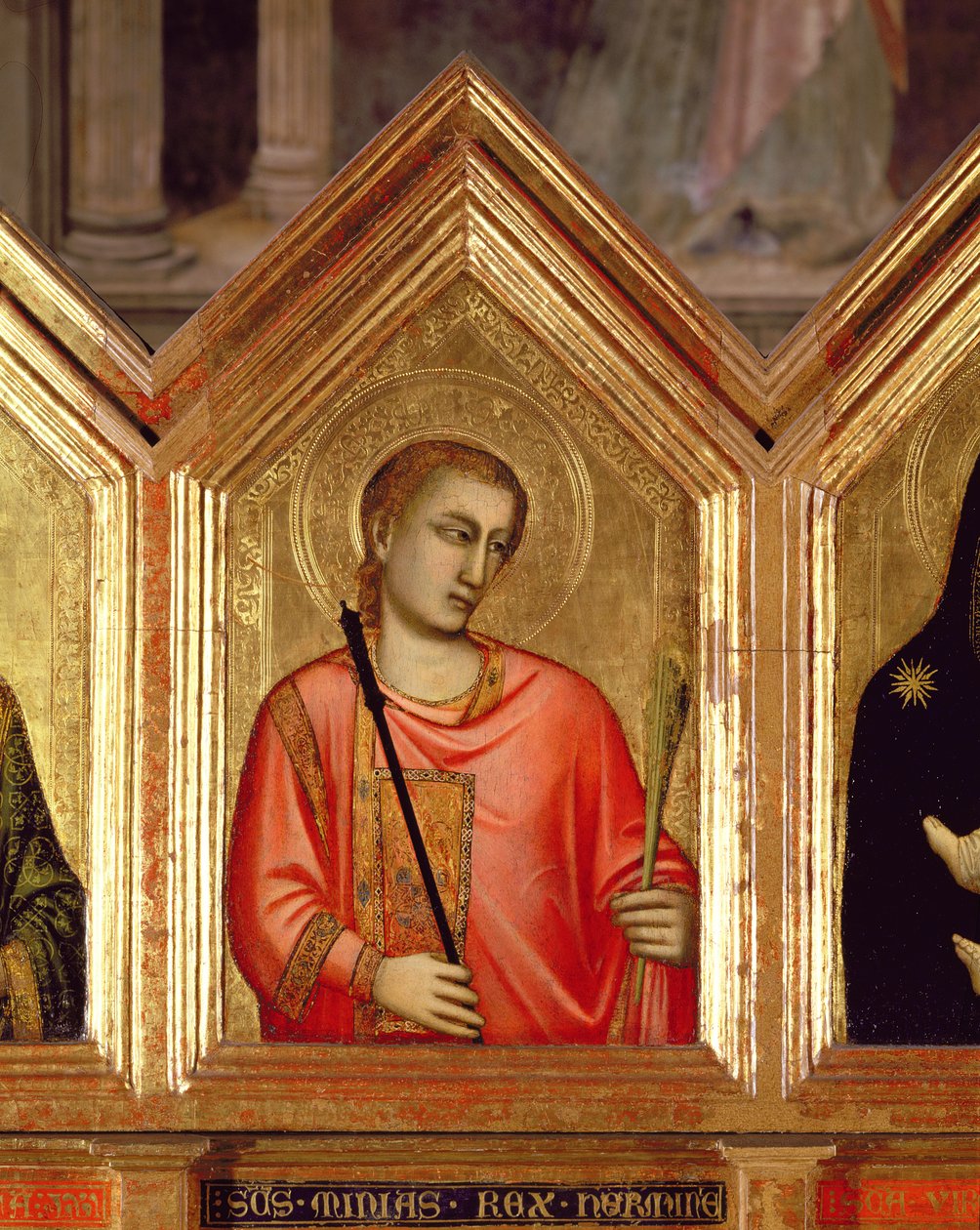Santo (detalle) de Giotto di Bondone