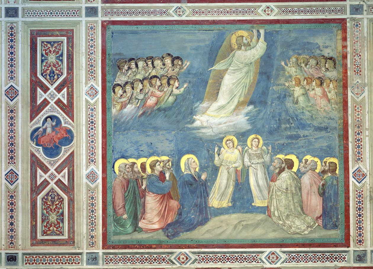 La ascensión, c.1305 de Giotto di Bondone