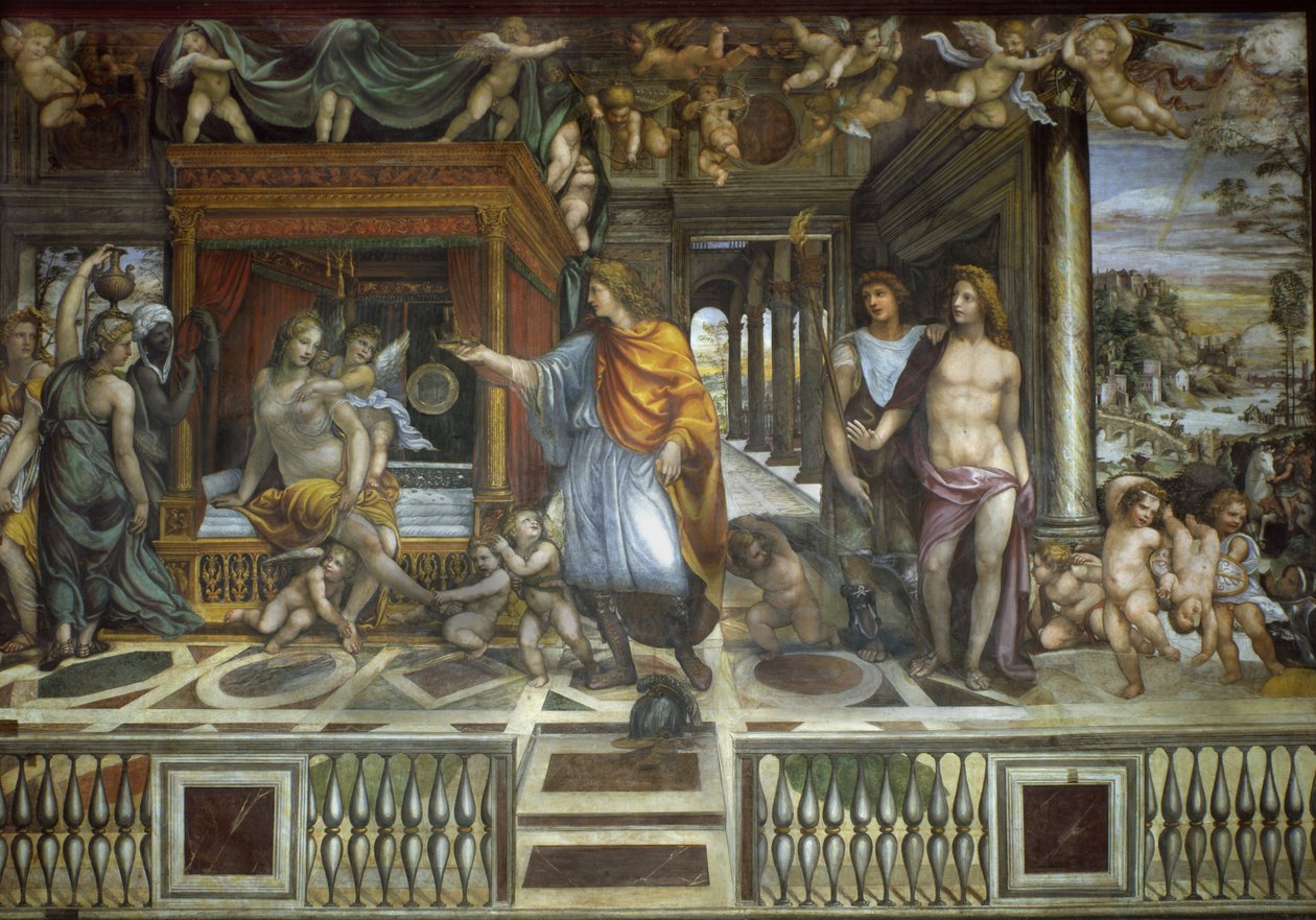 El matrimonio de Alejandro y Roxana, c.1517 de Giovanni Antonio Bazzi Sodoma