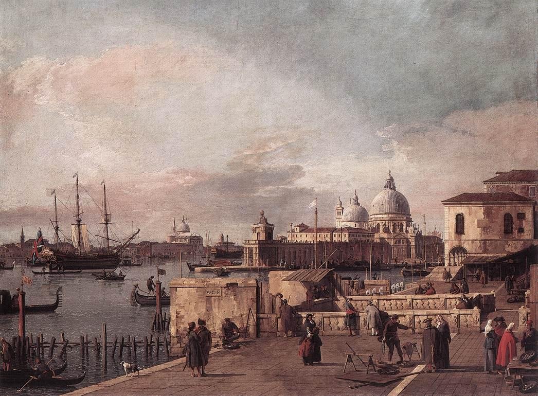 Entrada al Gran Canal de Giovanni Antonio Canal