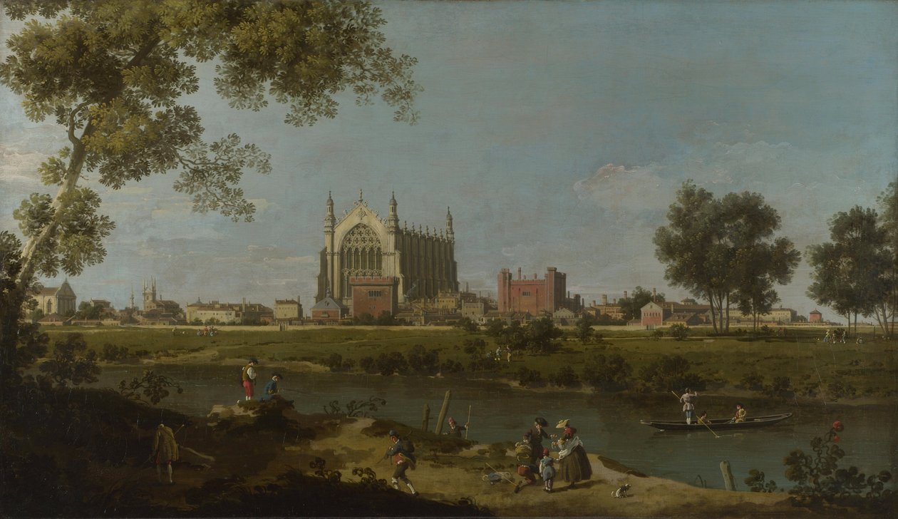Eton College, c.1754 de Giovanni Antonio Canal