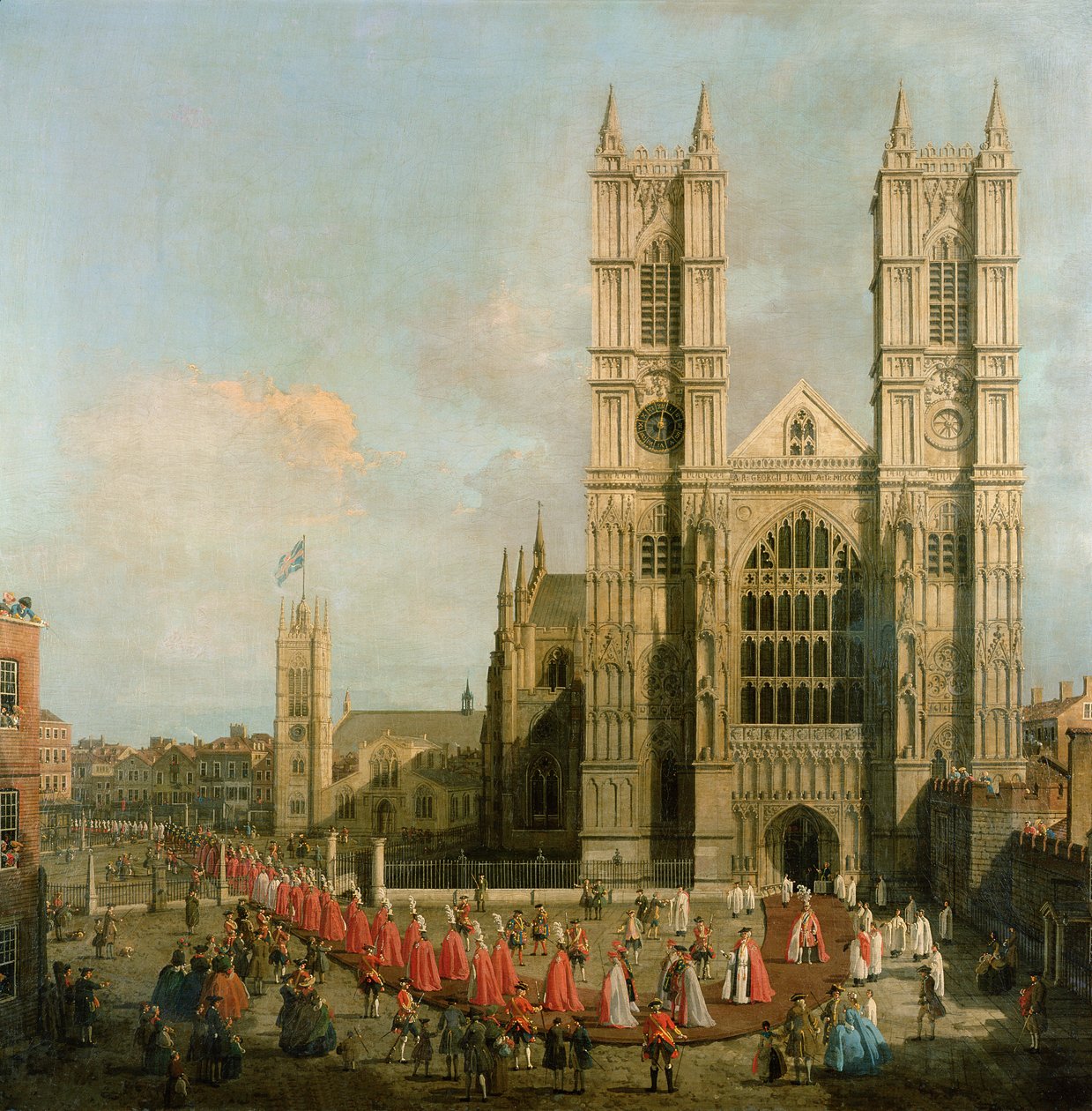 Procesión de los Caballeros del Baño de Giovanni Antonio Canal