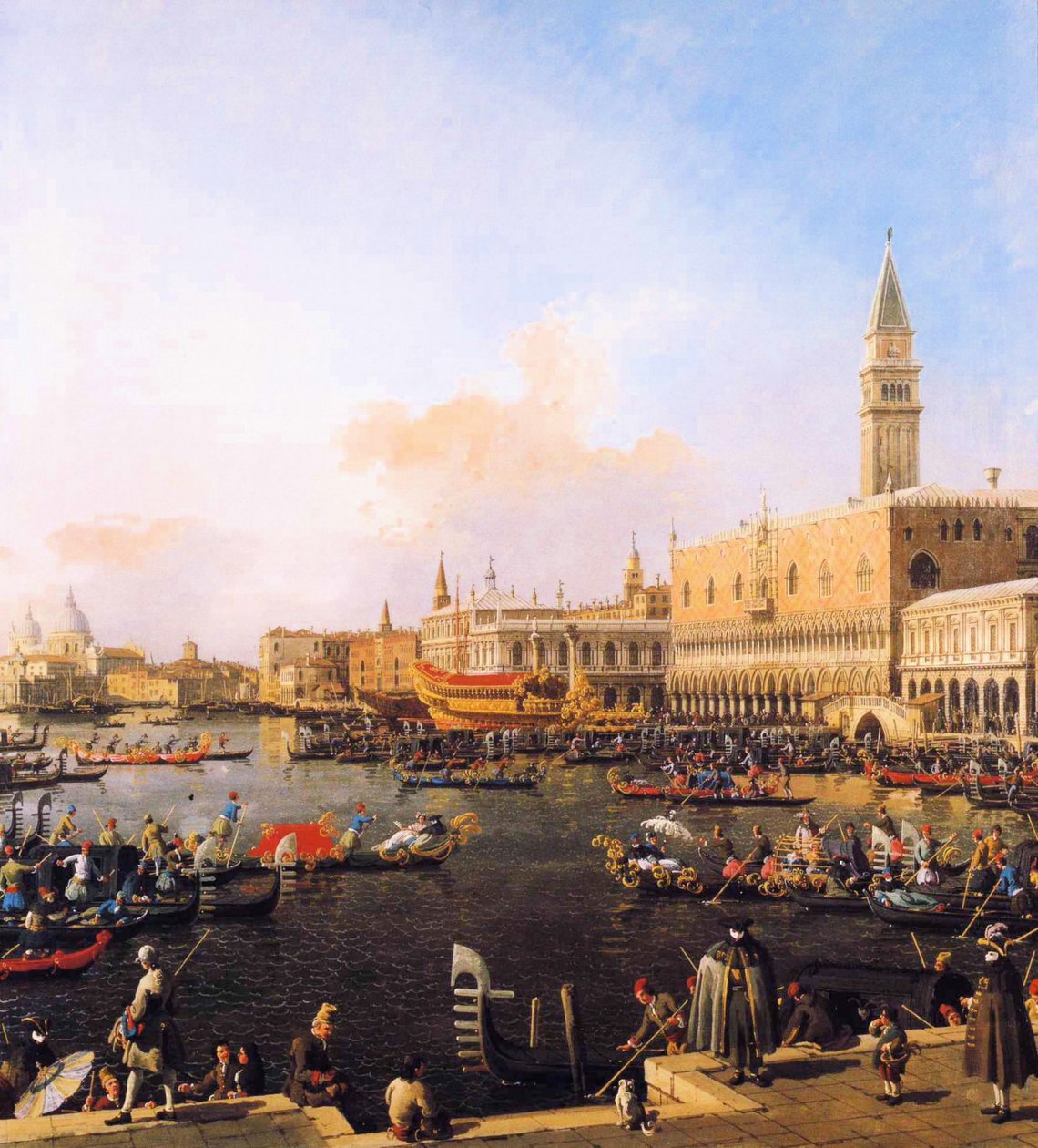 Venecia, Bacino di San Marco en el Día de la Ascensión de Giovanni Antonio Canal