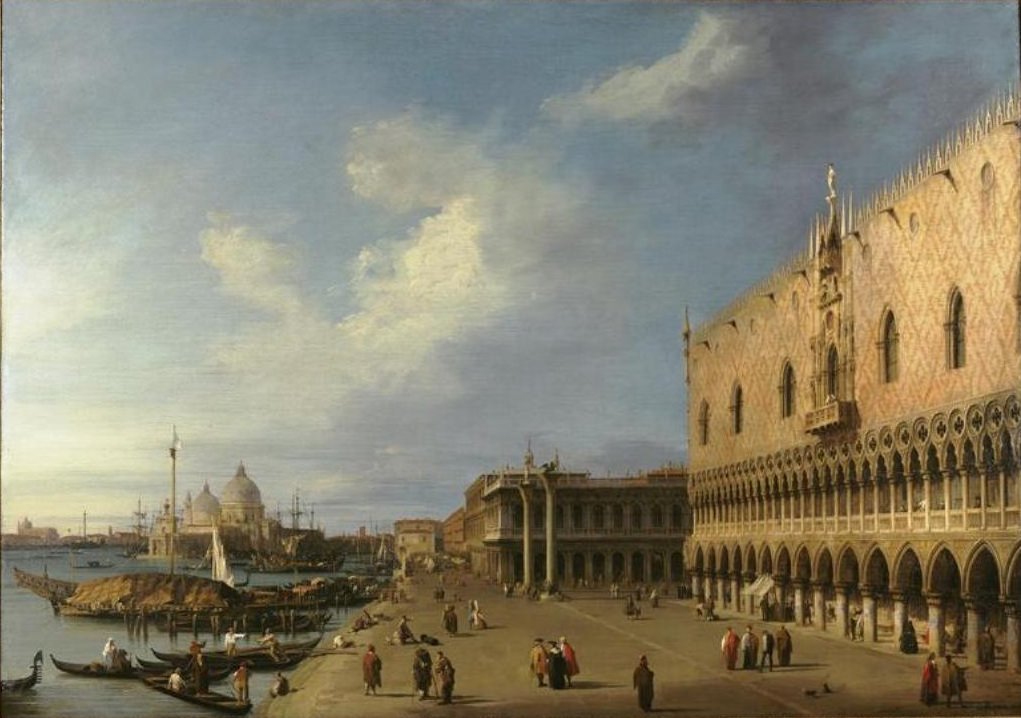 Vista del Molo de Giovanni Antonio Canal
