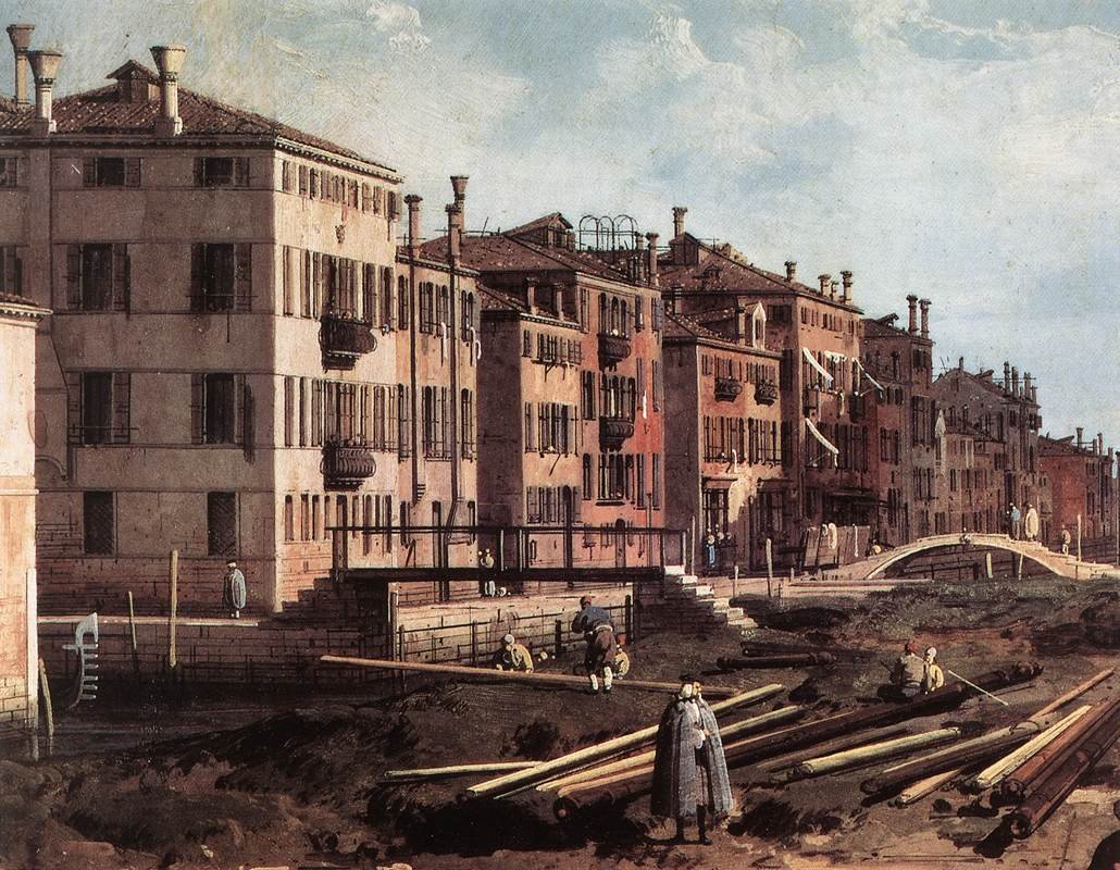 Vista de San Giuseppe di Castello de Giovanni Antonio Canal