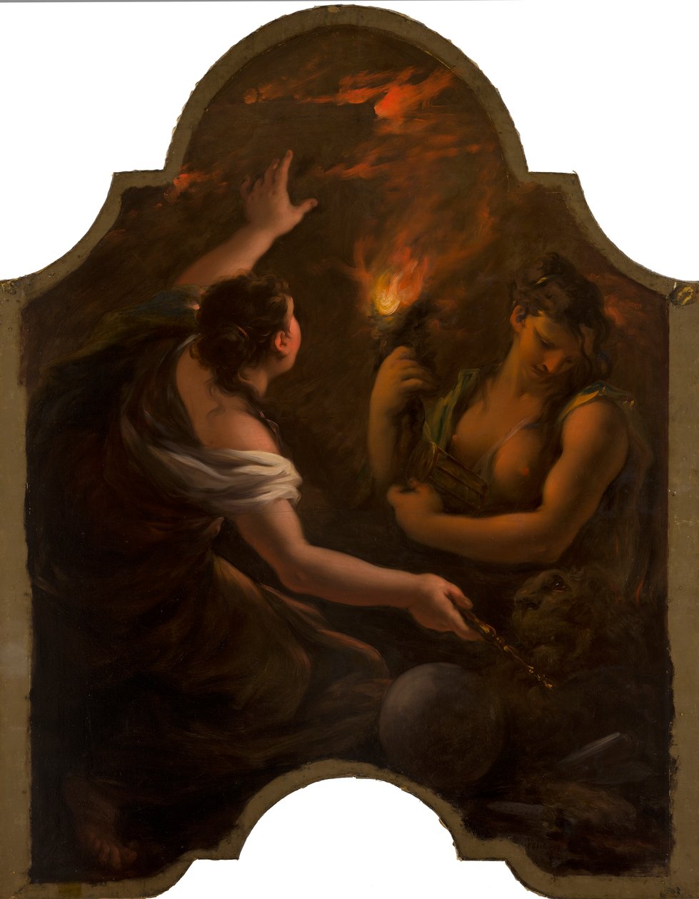 Representación alegórica de Giovanni Antonio Pellegrini
