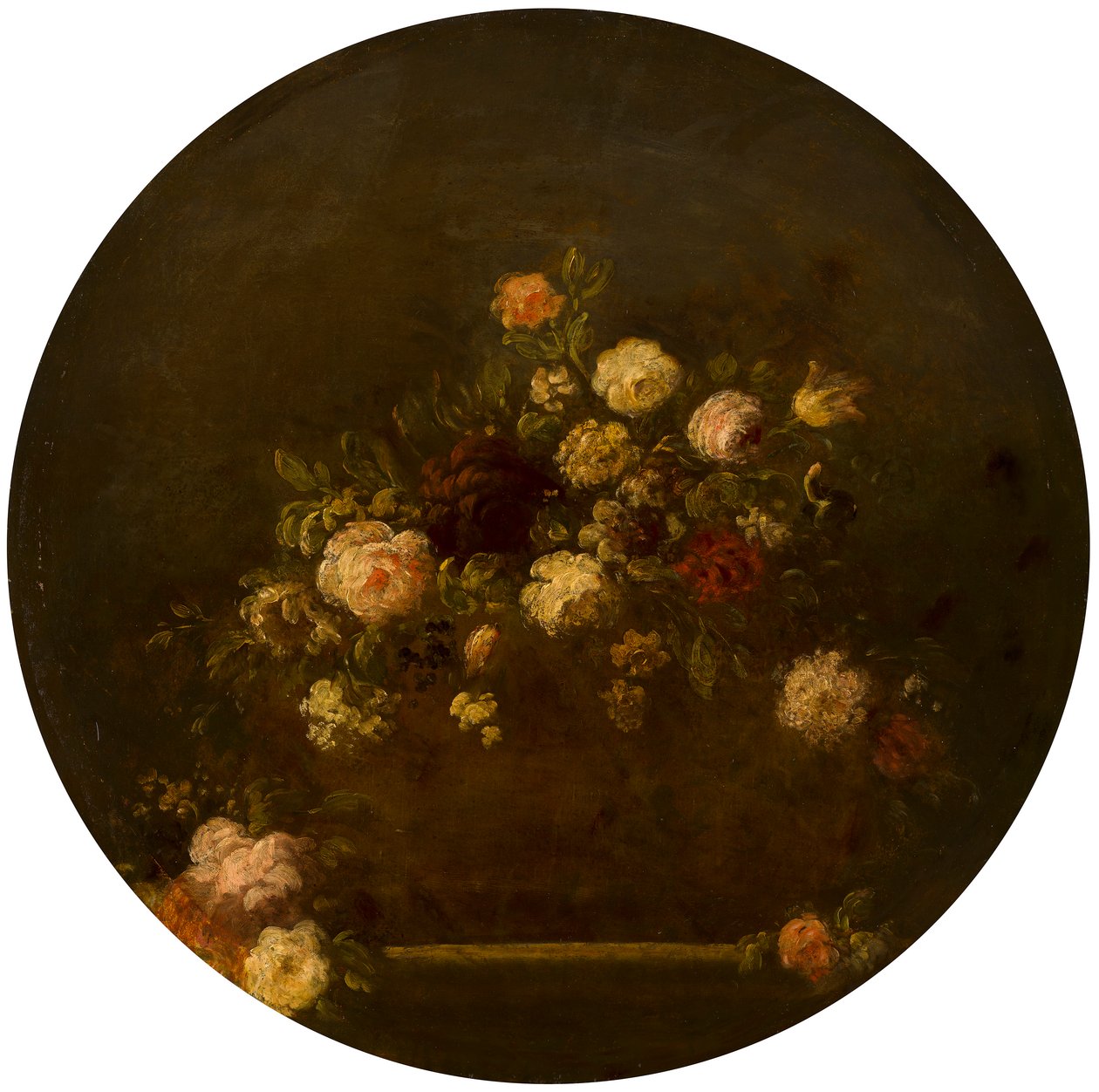 Flores en un jarrón de Giovanni Antonio Pellegrini